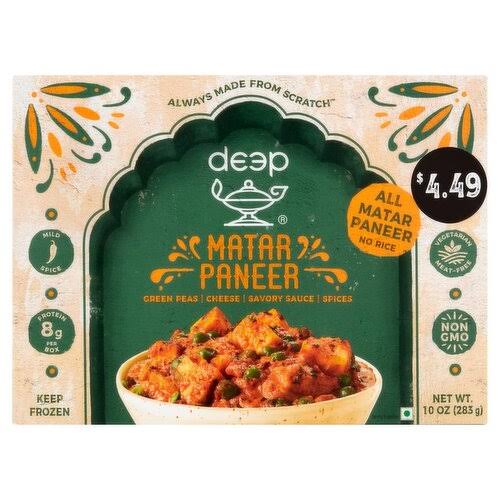 Deep Matar Paneer 10oz