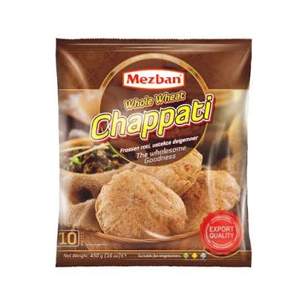 Mezban Ww Chapathi 10pck