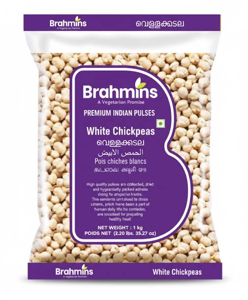 Brahmins White Chickpeas 1kg