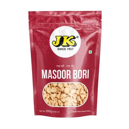 Jk Masoor Bori 200g