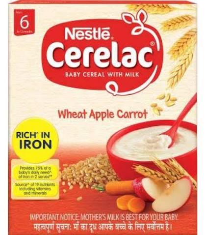 Cerelac Wheat Apple Carrot300g