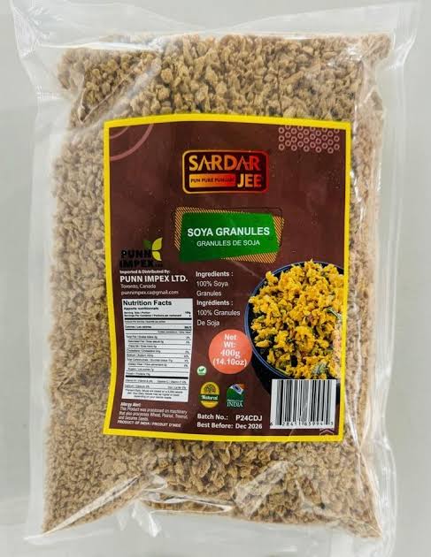 Sj Soya Ganules 400g