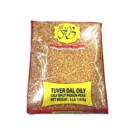 Hathi Brand Tuver Dal Oily 4lb