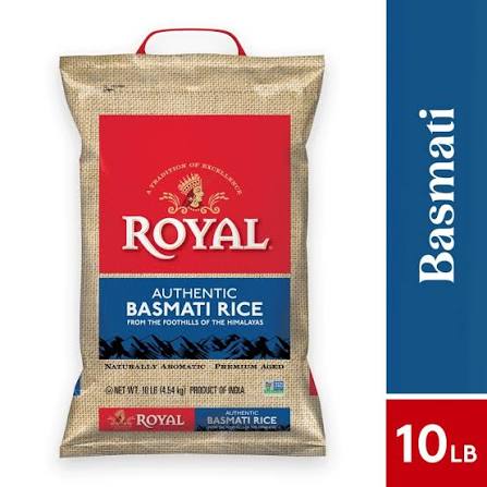 Royal Basmati Rice 10lb