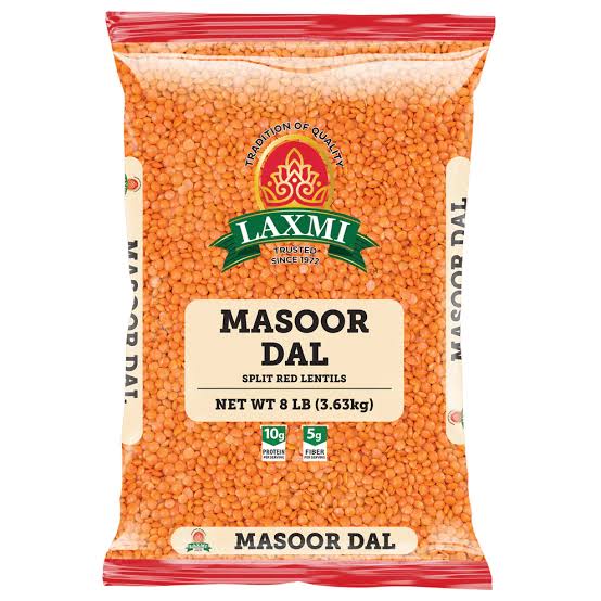 Laxmi Masoor Dal 8lb