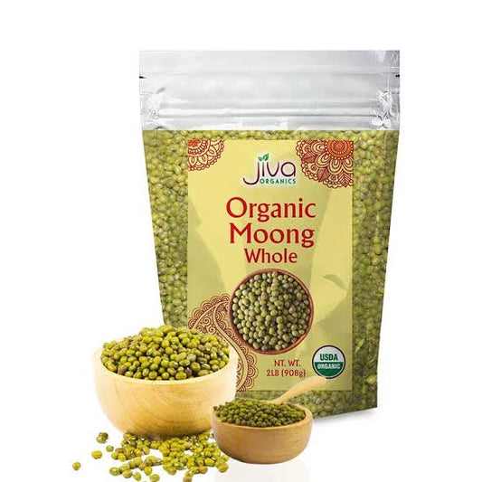 Jiva Org Moong Whole 2lb