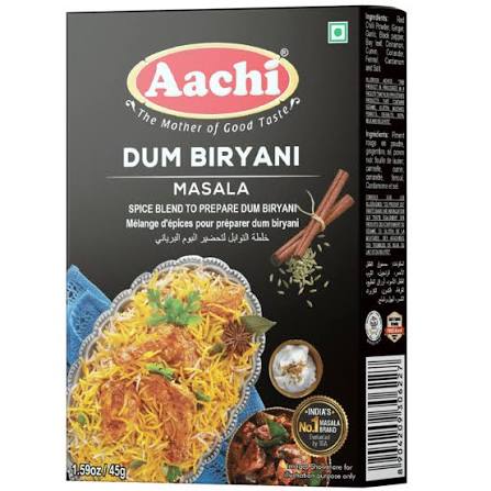 Aachi Dum Biryani Masala 50g