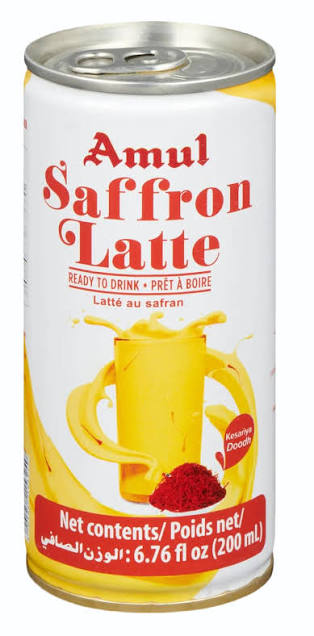 Amul Saffron Latte 200ml