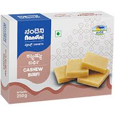 Nandini Cashew Burfi 250g