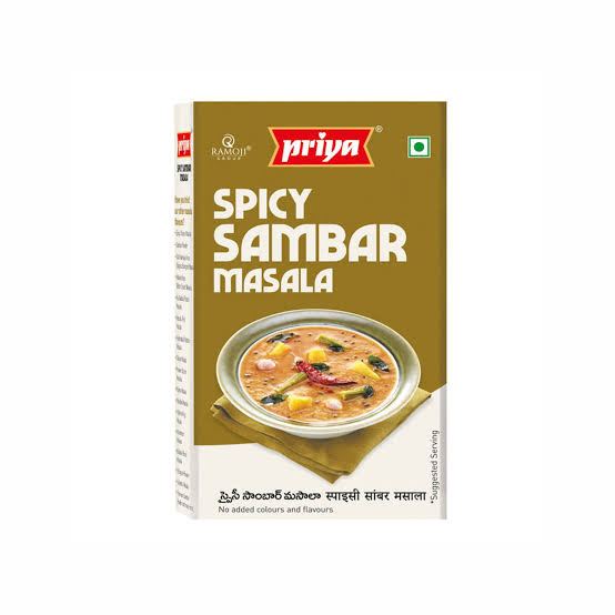 Priya Spicy Sambar Masala 50g