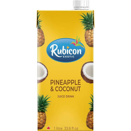 Rubicon Pine Apple Coconut 1lt