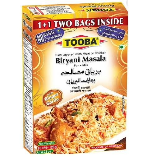 Tooba  Biryani Masala 100g
