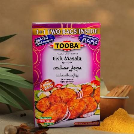 Tooba Fish Masala Mix 100g