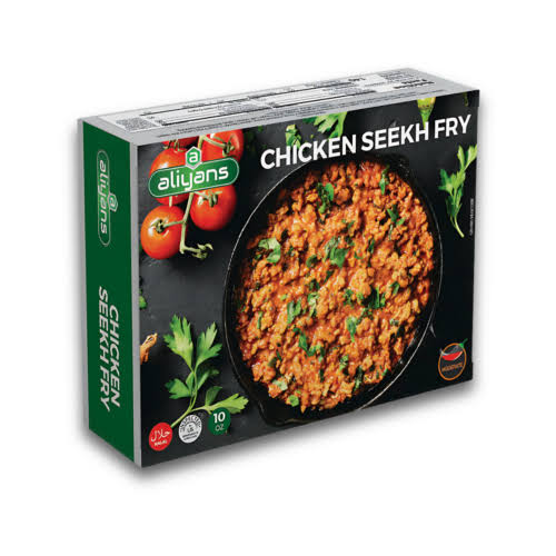 Aliyans Chikn Seekh Fry 10oz