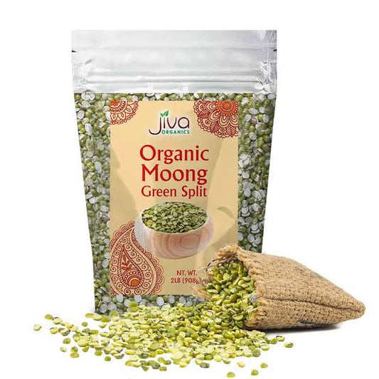 Jiva Org Moong Split Green 2lb
