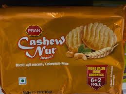 Pran Cashew Nut Buiscuits 560g