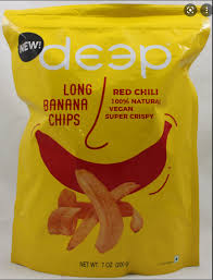 Deep Banana Chips Redchili 200g