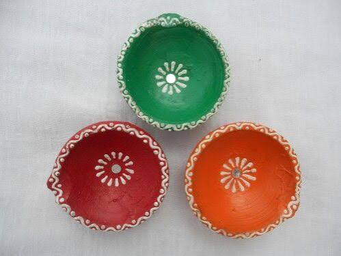 Colour Diya Small