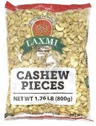 Laxmi Cashew Pieces 800g
