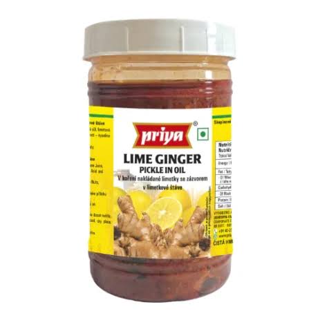 Priya Lime Gnger Ng Pkl 300g