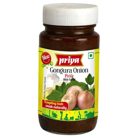 Priya Gongura Onion Pickle300g