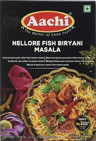 Aachi Nellore Fish Masala 50g