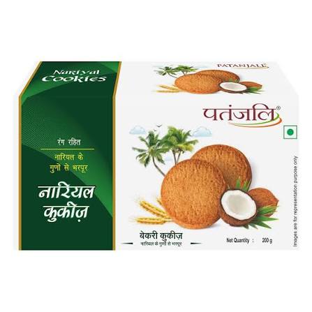 Patanjali Nariyal Cookies 200g