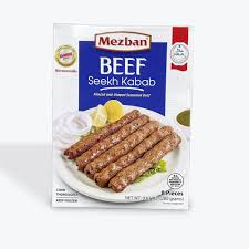 Mezban Beef Seekh Kabab 8pc