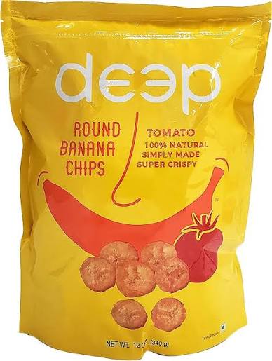 Deep Banana Chips Tomato 340g