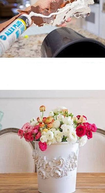 Flower Plastic Bucket