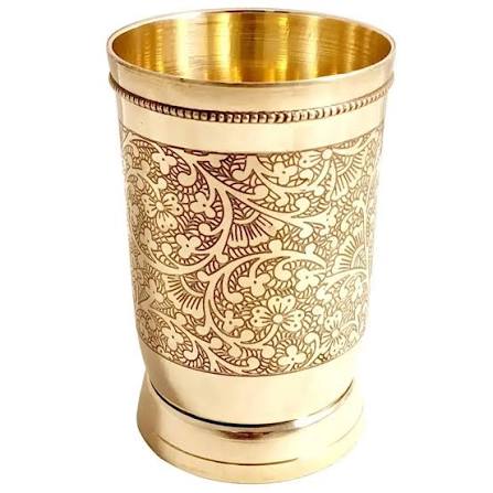 Ambika Brass Design Glass 22