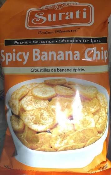 Surati Spicy Banana Chips 300g