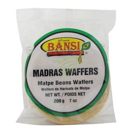 Bansi Madras Wafers 200g