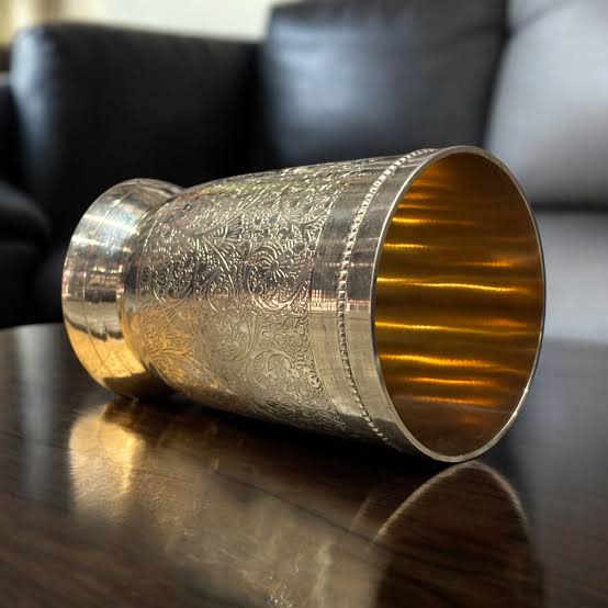 Ambika Brass Glass