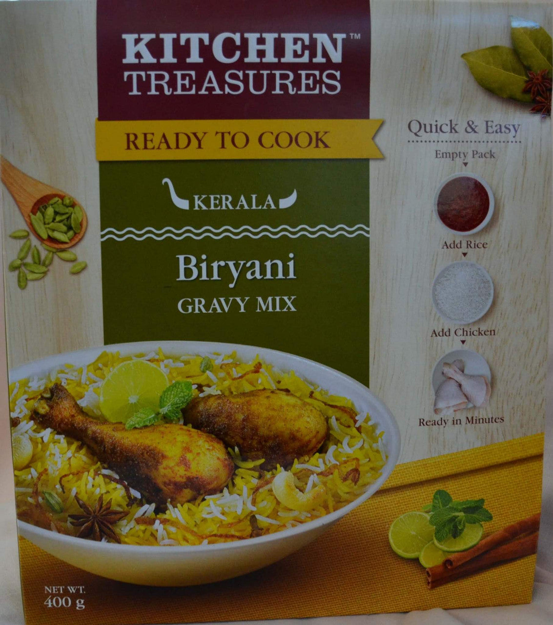 Kitchen Treasures Rtc Kerala Biryani Mix 400g