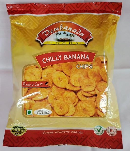 Vmb Chilly Banana Chips 250g