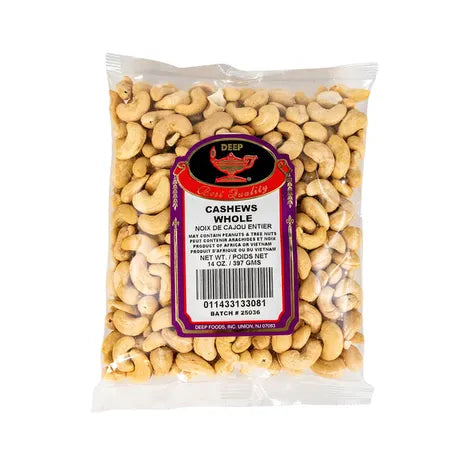 DP CASHEW WHOLE 14OZ