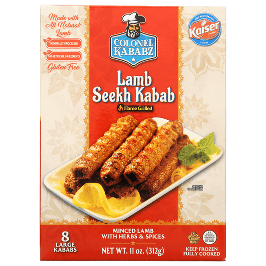 Colonel Kabab Lamb Seekh Lamb 8p