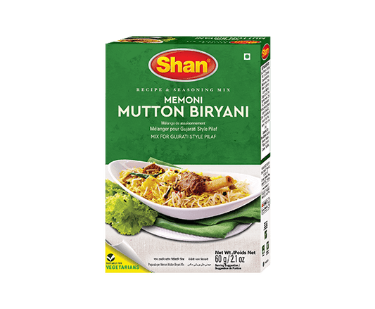 SHAN MEMONI MUTTON BIRYANI 60G