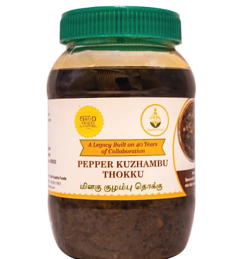 Shasta Foods Pepper Kuzhambu Thokku 500g