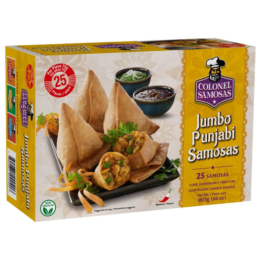 Colonel Kabab Jumbo Punjabi Samosa 25pc