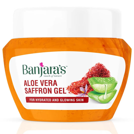 Bnj Aloevera Saffron Gel 100g
