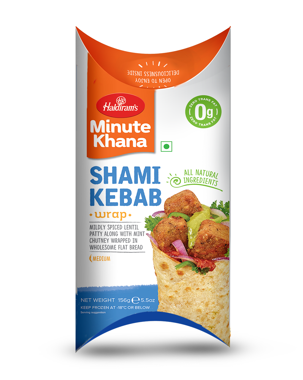 Haldirams Mk Shami Kebab 156g