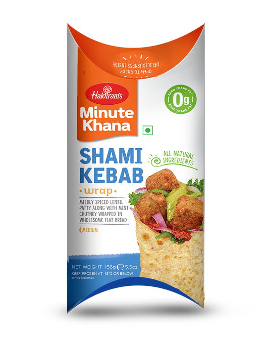 Haldirams Mk Shami Kebab 156g