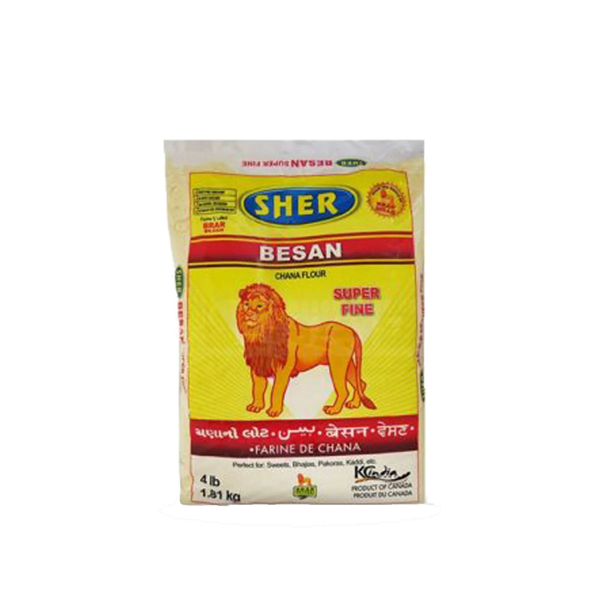 Sher Brar Besan 4lb