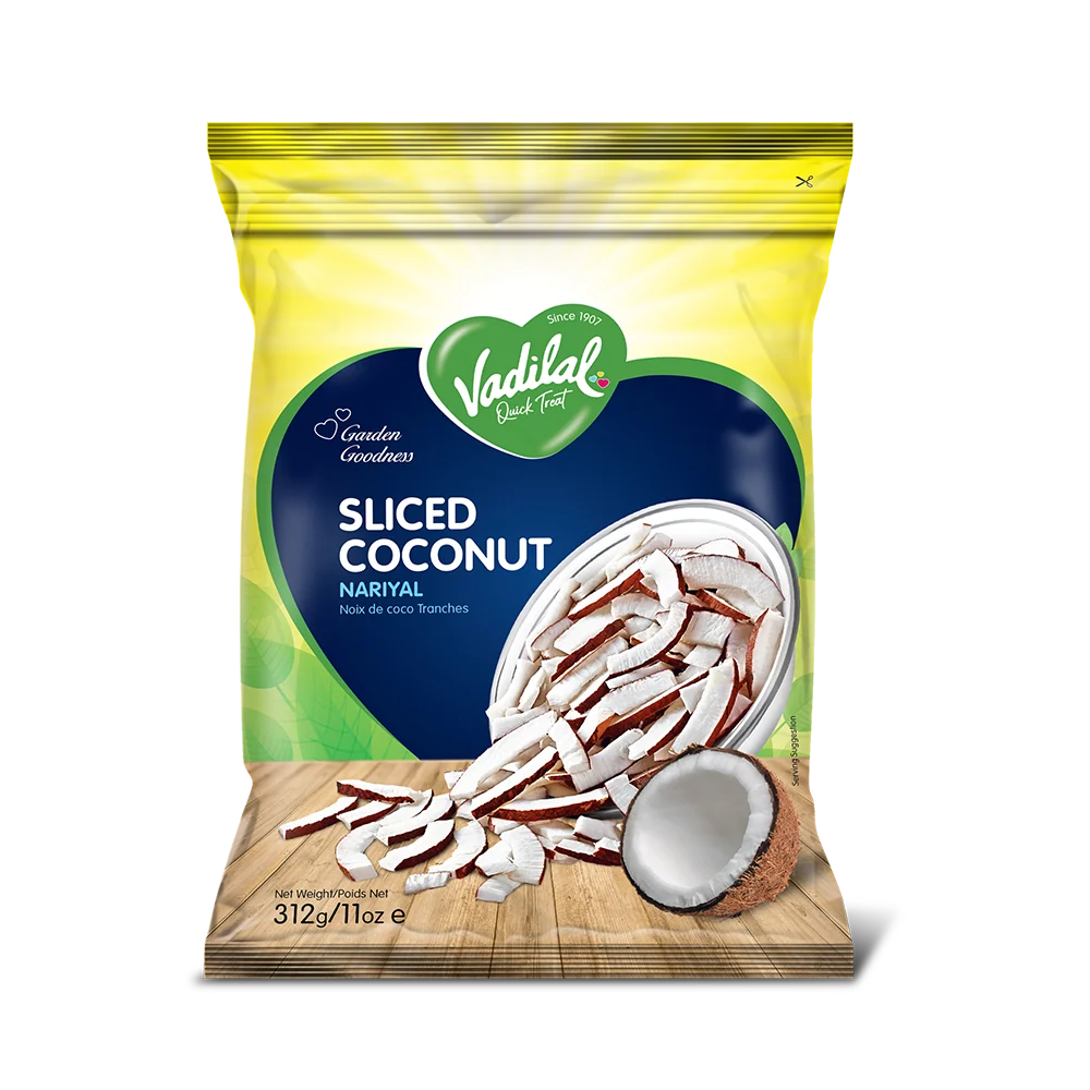Vadilal Coconut  Slices 312g