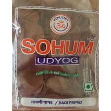 Sohum Mini Ragi Papad 200g
