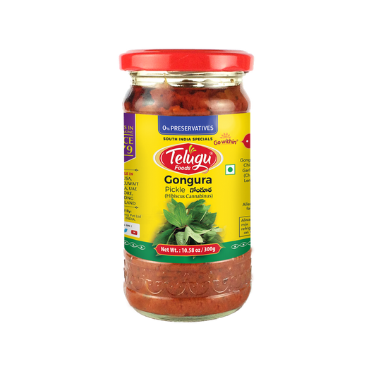 Telugu Foods Gongura Rc Pickle 300g