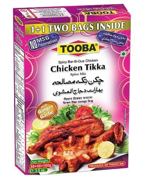 TOOBA CHICKEN TIKKA MIX 100G