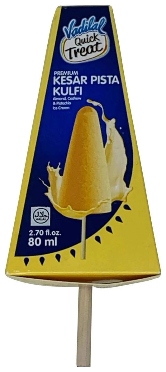 Vadilal Conc Kesar Pist Kulfi 80ml